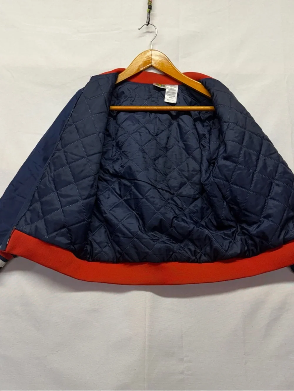 Nintendo Super Mario Admiral Navy‎ Jacket with Red Trim